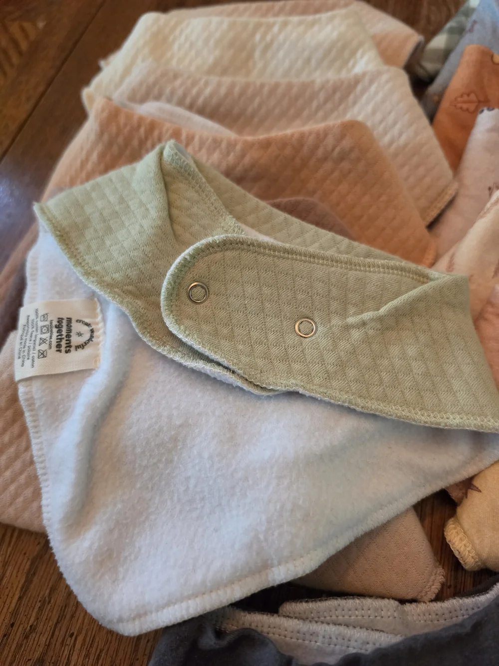Set Of 18 Keababies Organic Baby Bandana Bibs for Drooling and Teething